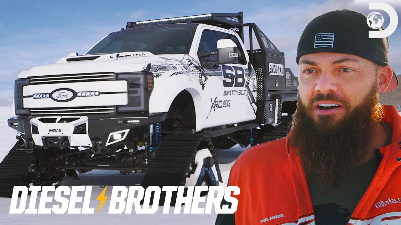 Heavy D's 6×6 With Tracks for SEMA | Diesel Brothers