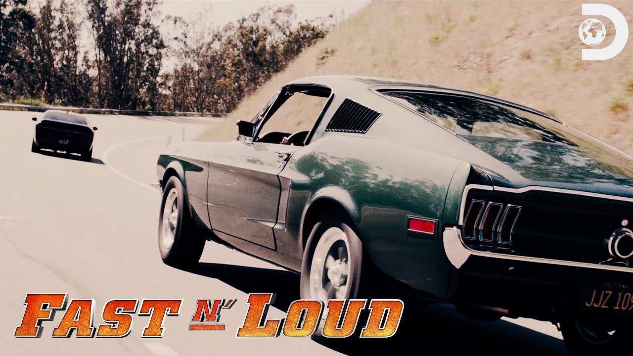 Gas Monkey’s Chase Scene from the Movie "Bullitt" | Fast N' Loud